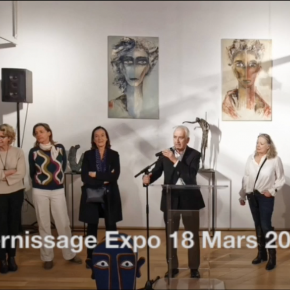 Video du vernissage du 18 Mars 2022